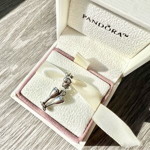 PANDORA CHAMPAGNE GLASSES DANGLE CHARM